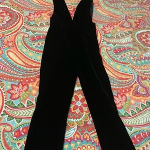 By The Way- Black Felt pantsuit